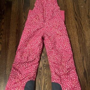 Arctix Pink Star Snow Bib